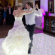 White LED Twinkle Dancefloor Hire