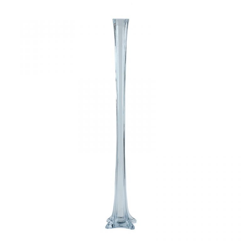 50cm Lily Glass Vase Lizard Events Ltd