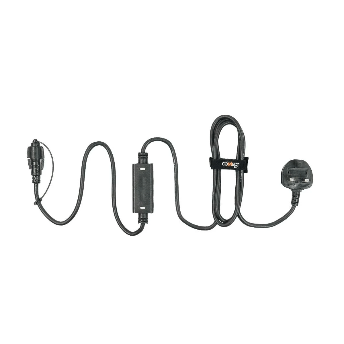 2m Black Starter Cable - Connect Pro Powers up to 7600 LEDs