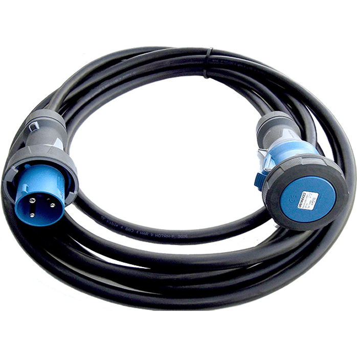 1m 63A Single Phase Cable / Lead Patch Cable