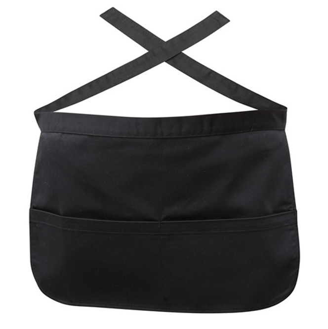 Classic Black Waist Apron